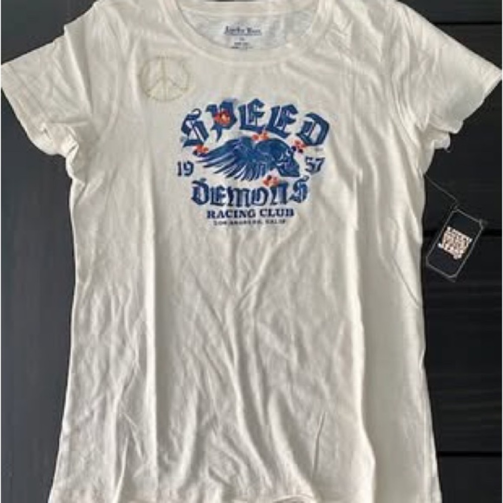 Women's LUCKY BRAND Graphic T-Shirt - Size X-Large - NEW!